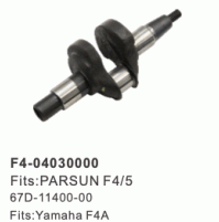 4 STROKE - PARSUN F4/5  - 67D-11400-00 - CRANKSHAFT & PISTON - YAMAHA F4A- F4-04030000 - Parsun